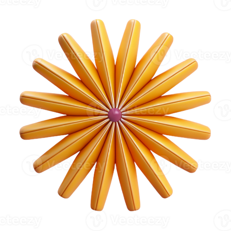 intense vibrant Geometric pattern of radiating lines from a central point. Minimal, flat color, with Scalable Design. handcrafted png