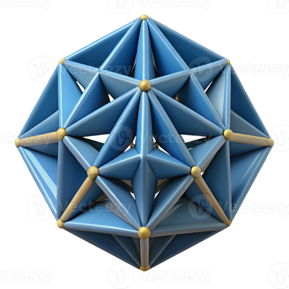 stunning dreamy elegant Geometric pattern of interconnected triangles. Minimal, flat color, with Scalable Design. masterfully captured png