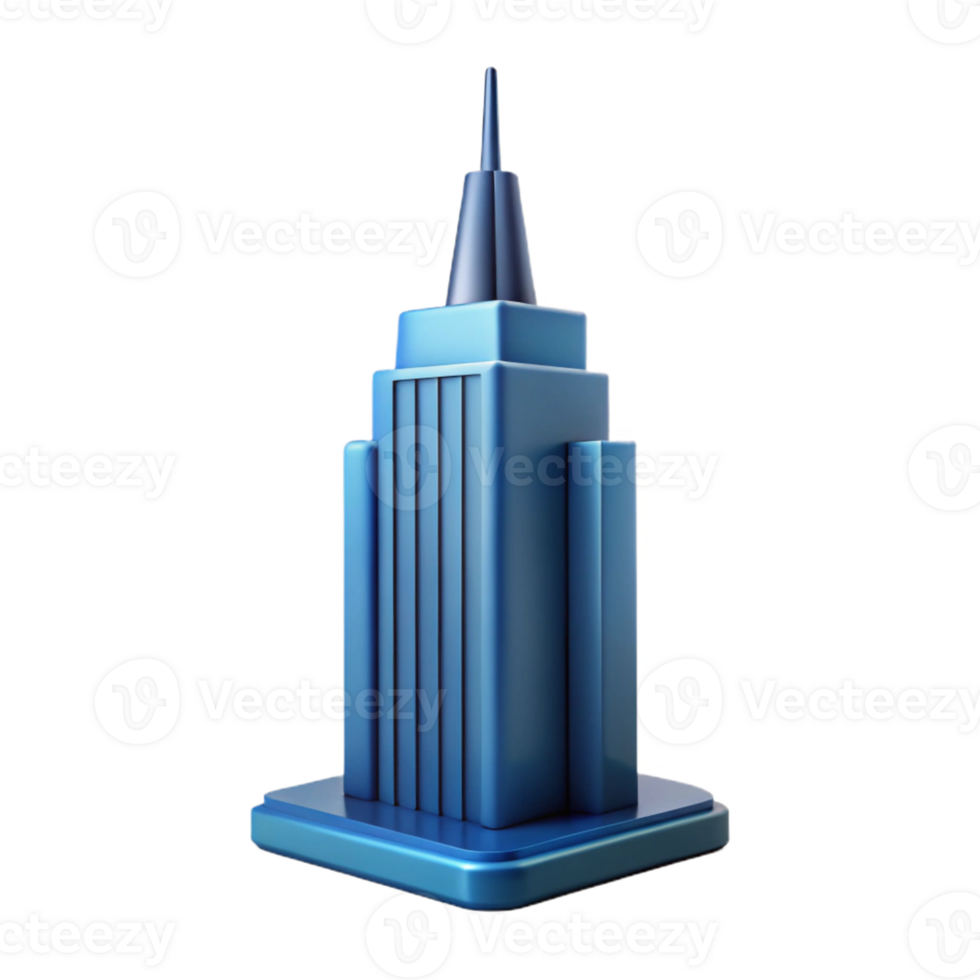 pristine sought-after Minimal silhouette of a skyscraper. Clean lines, flat color, with Scalable Design. png