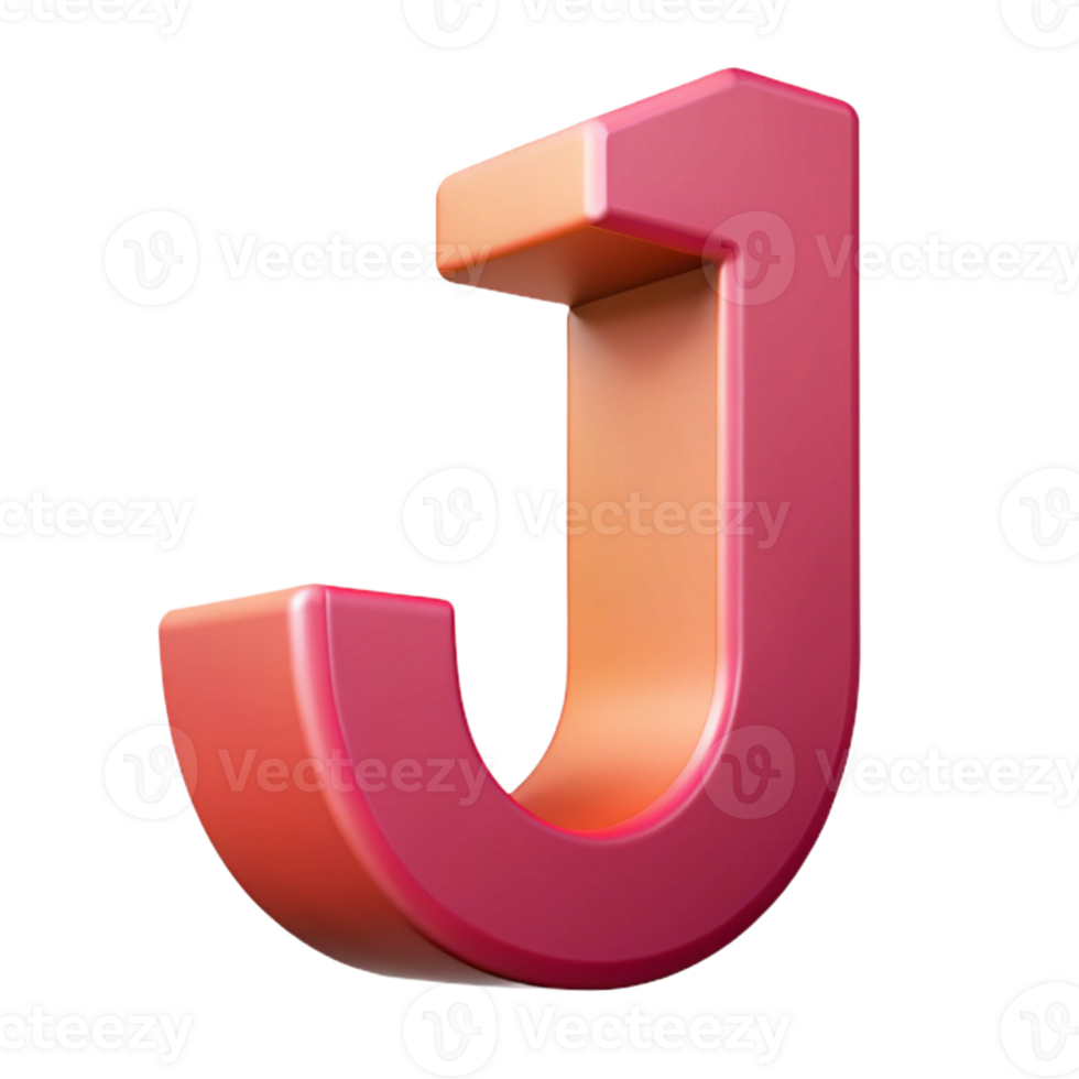 striking notable Flat color J with sharp edges. Minimal design with Scalable Design. png