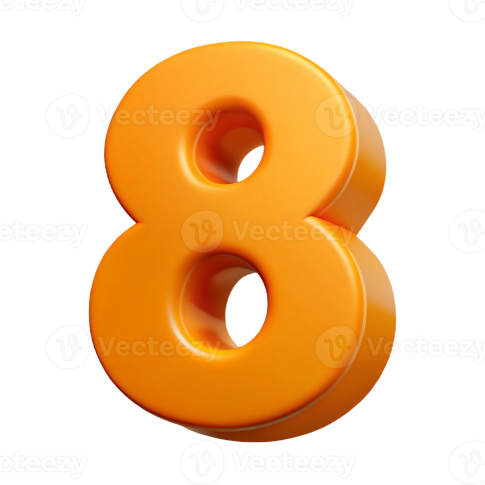 serene minimalist Scalable, flat color numeral . Crisp edges, clean lines with Scalable Design. studio quality png