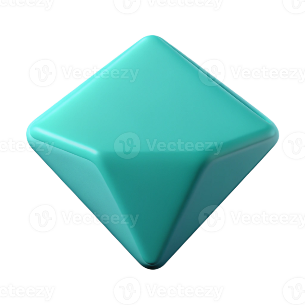 timeless classic Flat color SHAPE in turquoise. Clean lines, crisp edges, symmetrical with Scalable Design. authentic png