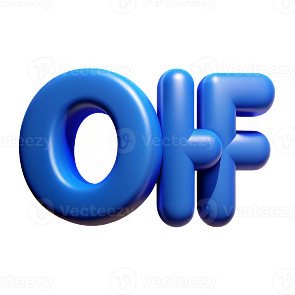 reflective stunning Crisp edges, flat blue OFF . Clean lines, minimal design with Scalable Design. studio quality png