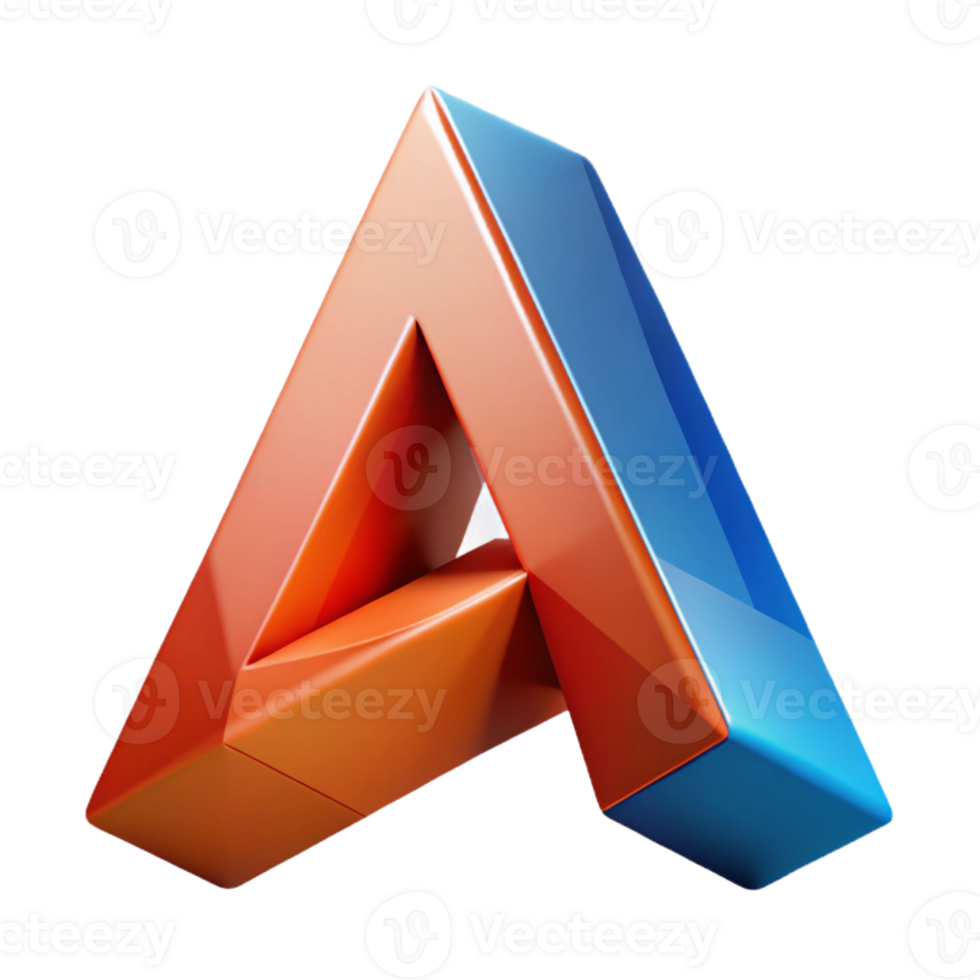 spectacular retro Abstract letter A with sharp angles. Minimal, single-weight stroke, with Scalable Design. refined png