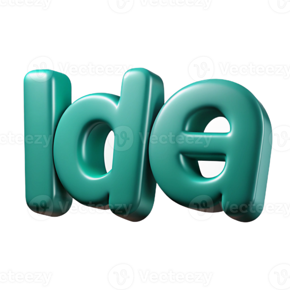 exceptional classic Crisp edges, flat color IDEA in teal. Clean lines, with Scalable Design. professional png