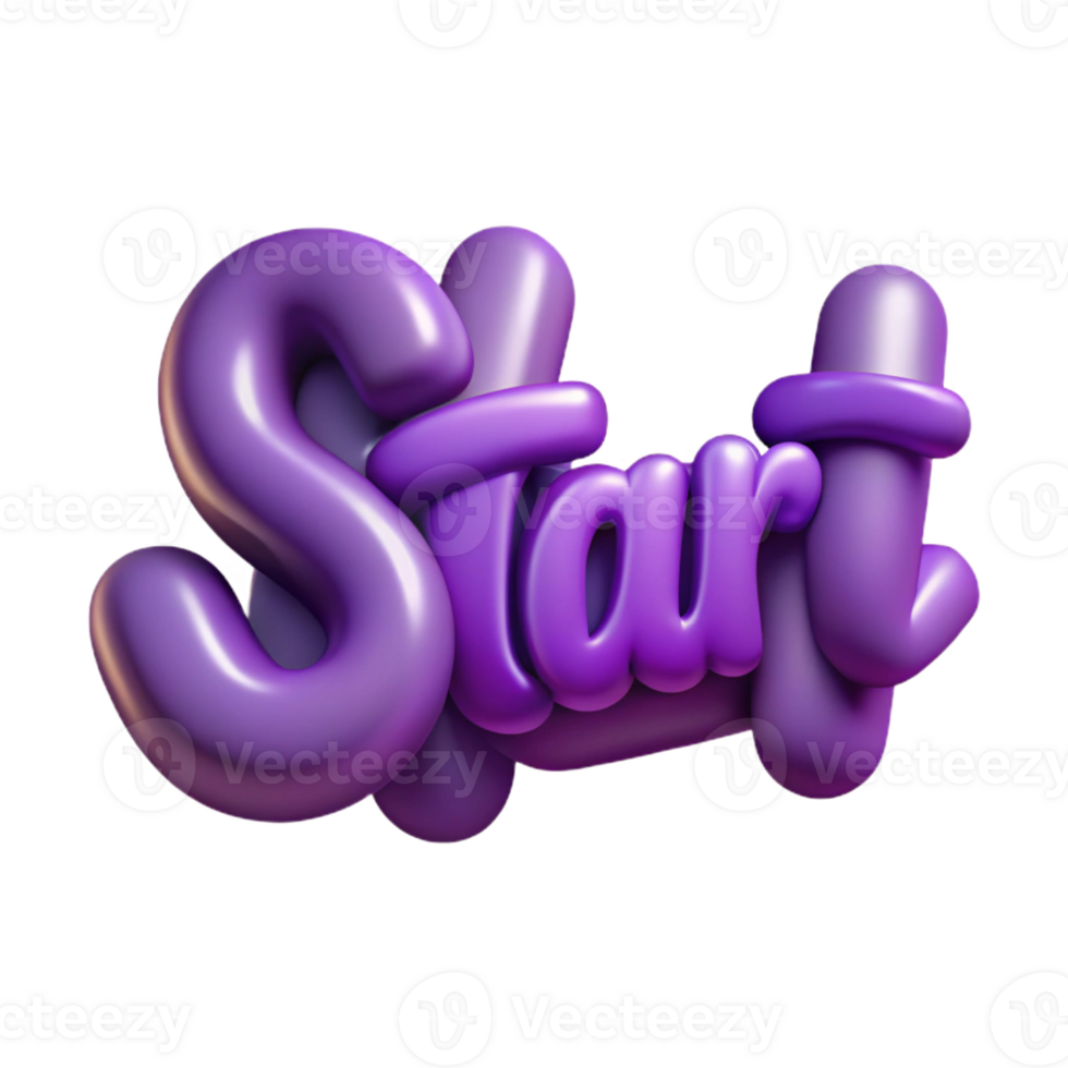 sumptuous exemplary Minimal START in flat purple. Single-weight stroke with Scalable Design. png