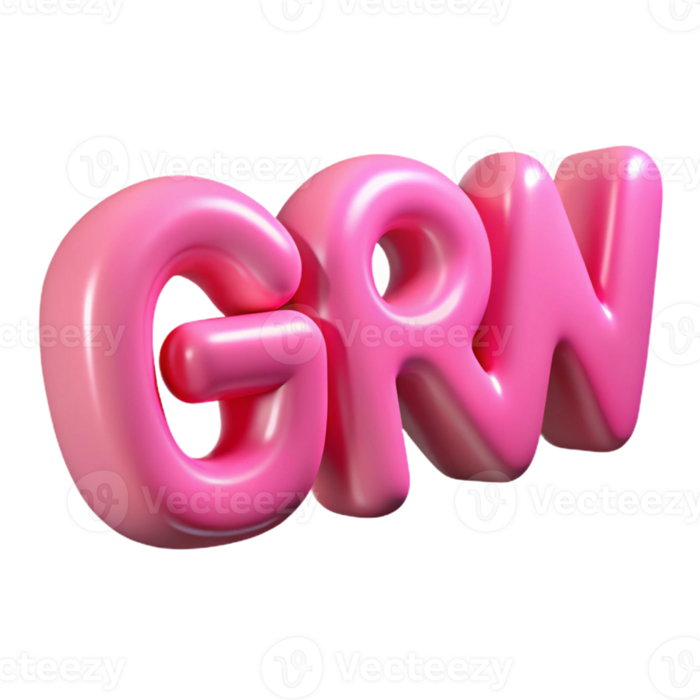 stunning impressionist Minimal, sharp edges GROW with a flat pink color with Scalable Design. perfect clarity png