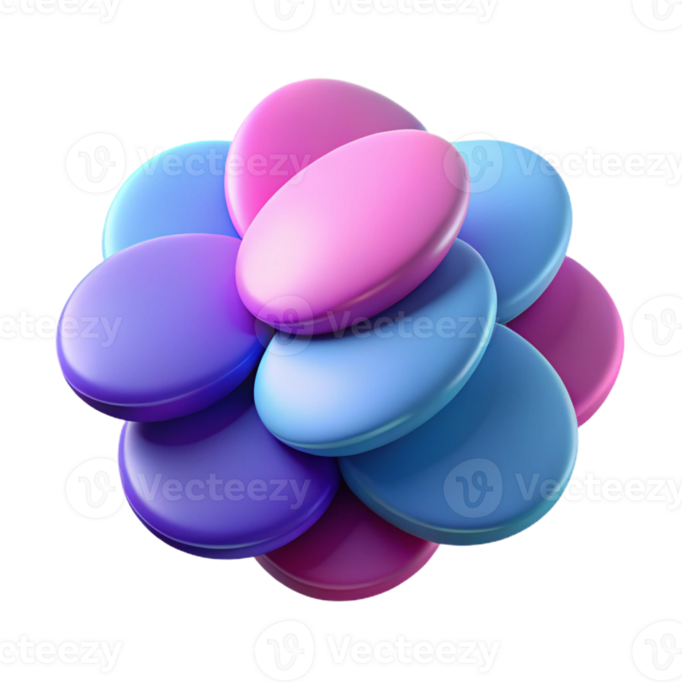 pristine coveted Group of overlapping ellipses, flat color, single-weight stroke. with Scalable Design. png