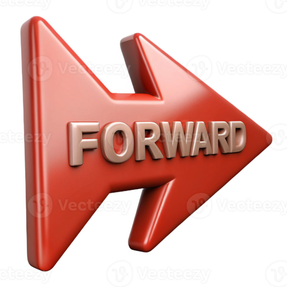 dazzling distinguished Symmetrical, geometric FORWARD arrow. Single-weight stroke with Scalable Design. png