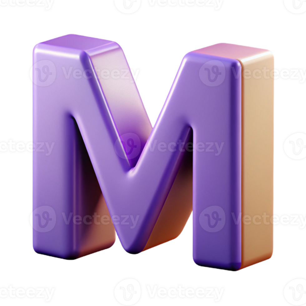pristine unparalleled Stylized letter M with sharp edges and a flat color. Minimal design, with Scalable Design. png