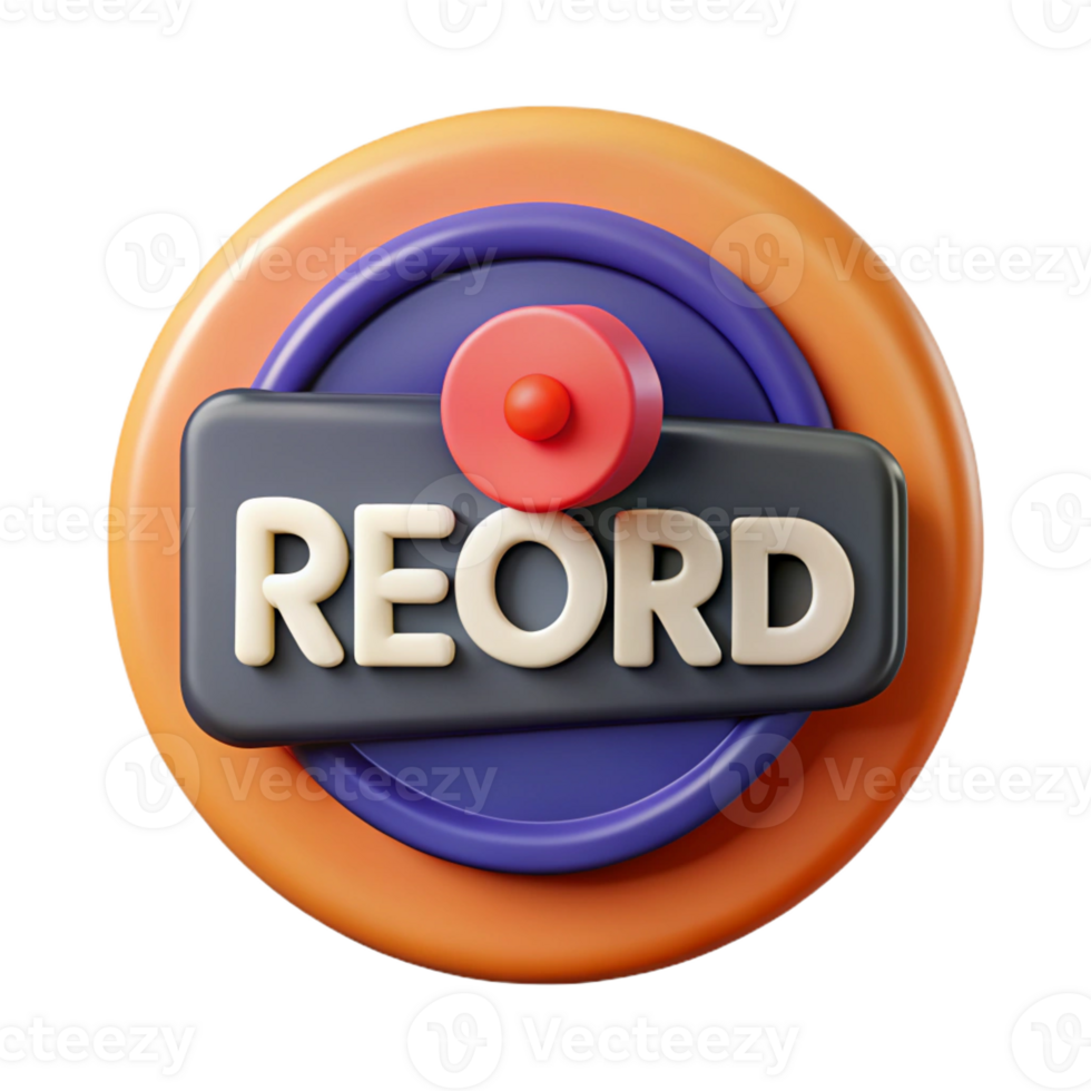 unparalleled minimalist Flat color, geometric RECORD with clean lines with Scalable Design. gallery standard png