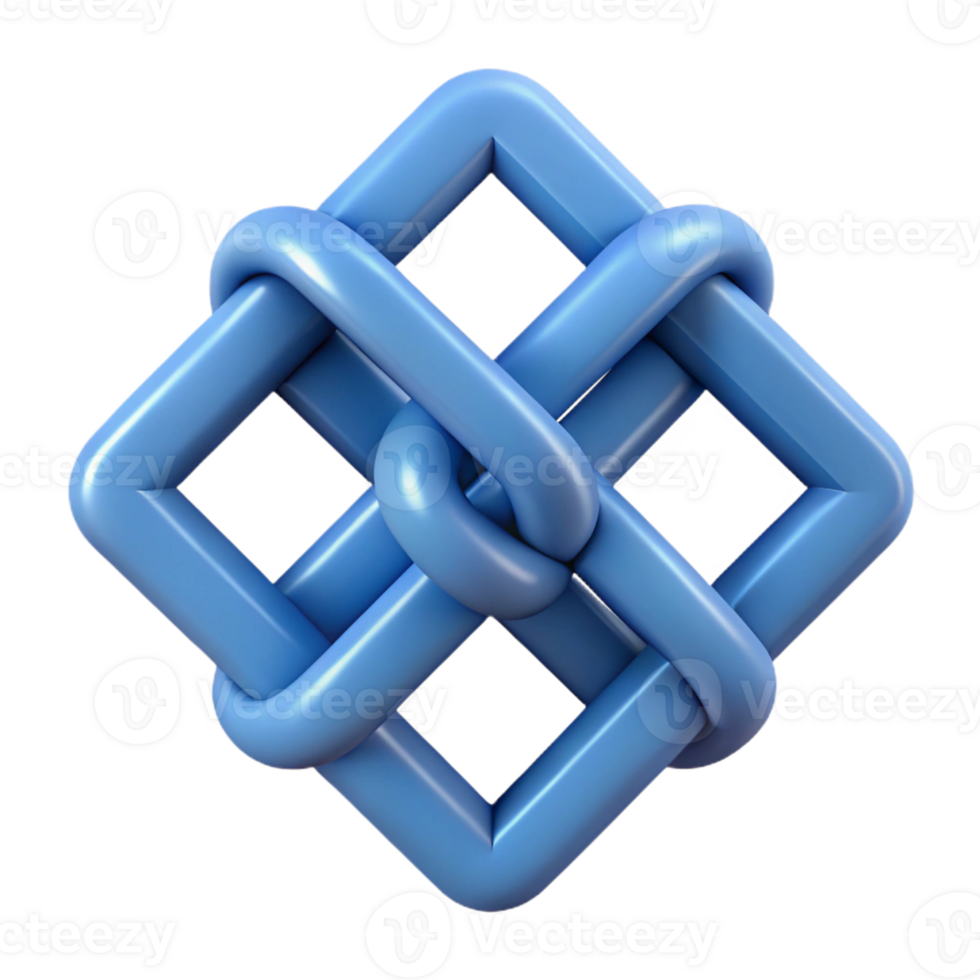 majestic industrial Interlocking square pattern, clean lines, flat color with Scalable Design. crisp png