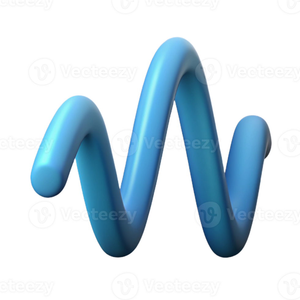 vibrant exceptional Waveform pattern, flat color, clean lines with Scalable Design. png
