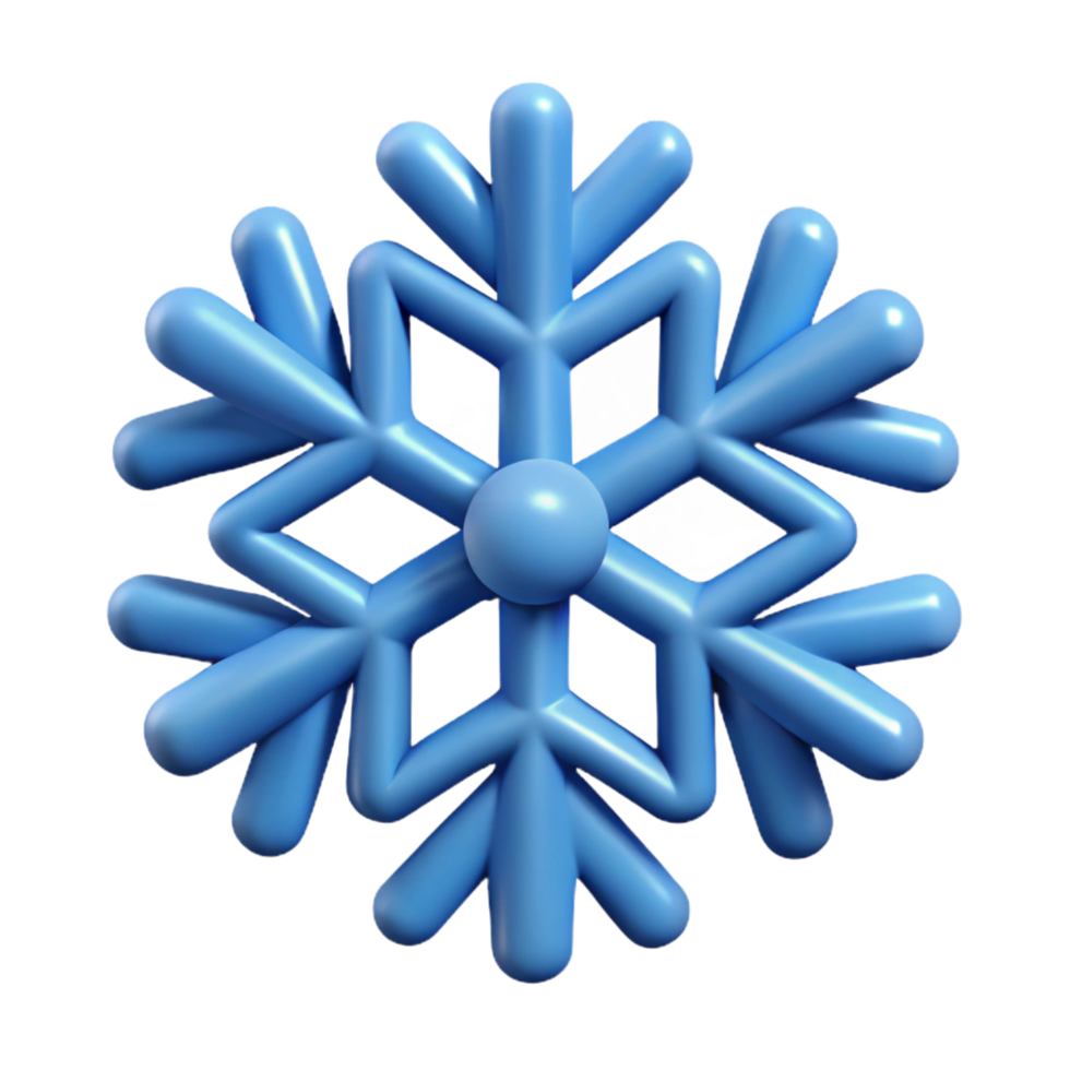 ethereal striking Symmetrical snowflake with crisp edges. Flat color, with Scalable Design. authentic png