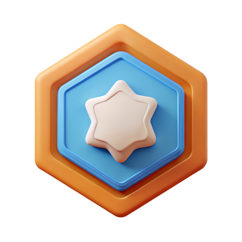 stunning playful urban Pentagon badge with a simple circle inside. Clean lines, minimal design with Scalable Design. flawless png