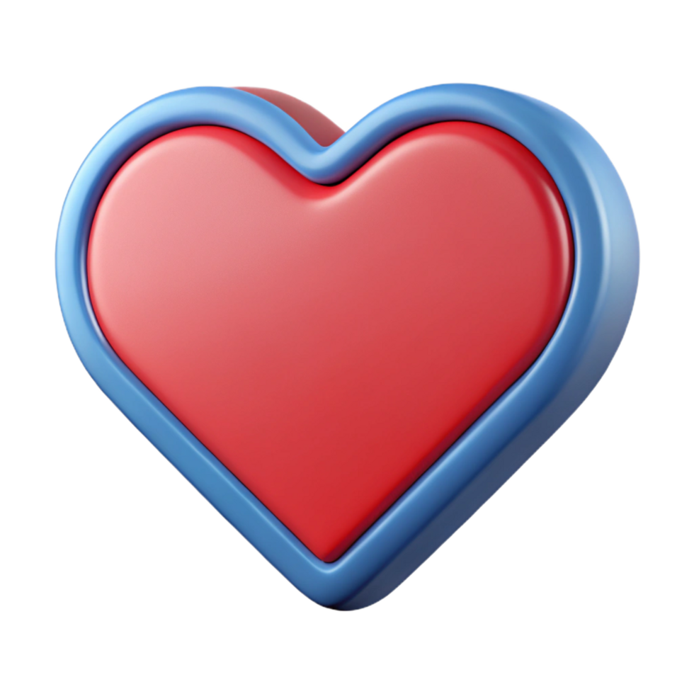 impressive peaceful coastal Crisp edges outline of a heart. Flat color, single-weight stroke, symmetrical with Scalable Design. refined png