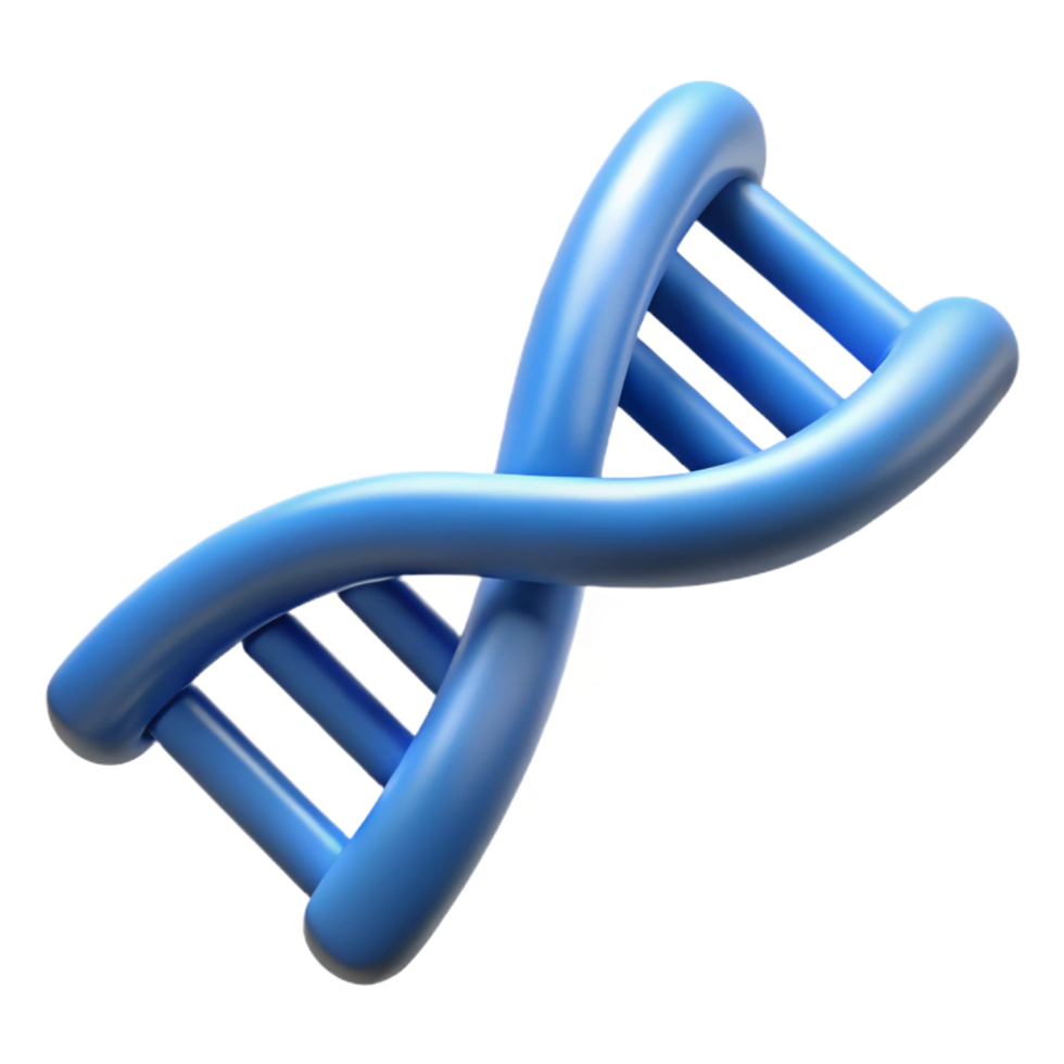 reflective stunning Geometric representation of a DNA strand. Crisp edges, minimal with Scalable Design. 4K png