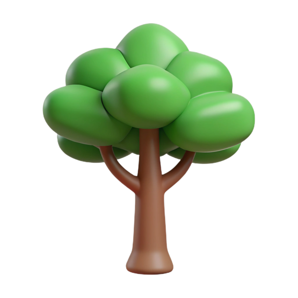 whimsical glorious Clean lines depiction of a tree. Scalable, single-weight stroke, flat color with Scalable Design. handcrafted png