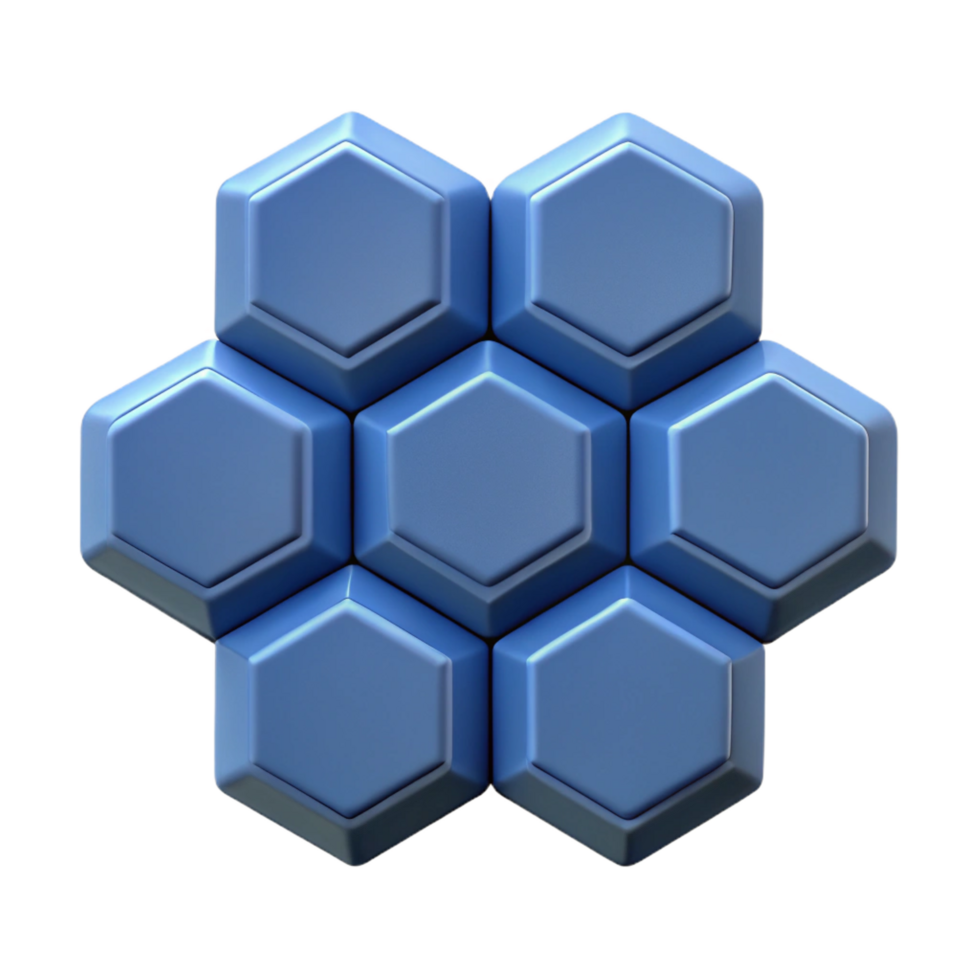 celebrated avant-garde Geometric pattern of hexagons. Crisp edges, flat color, scalable, symmetrical with Scalable Design. authentic png