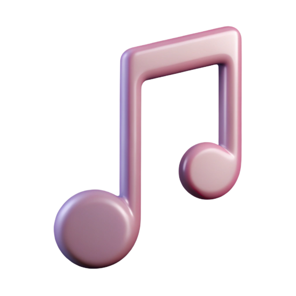 serene bold gothic Single-weight stroke outline of a music note. Flat color, scalable, clean lines with Scalable Design. crisp png