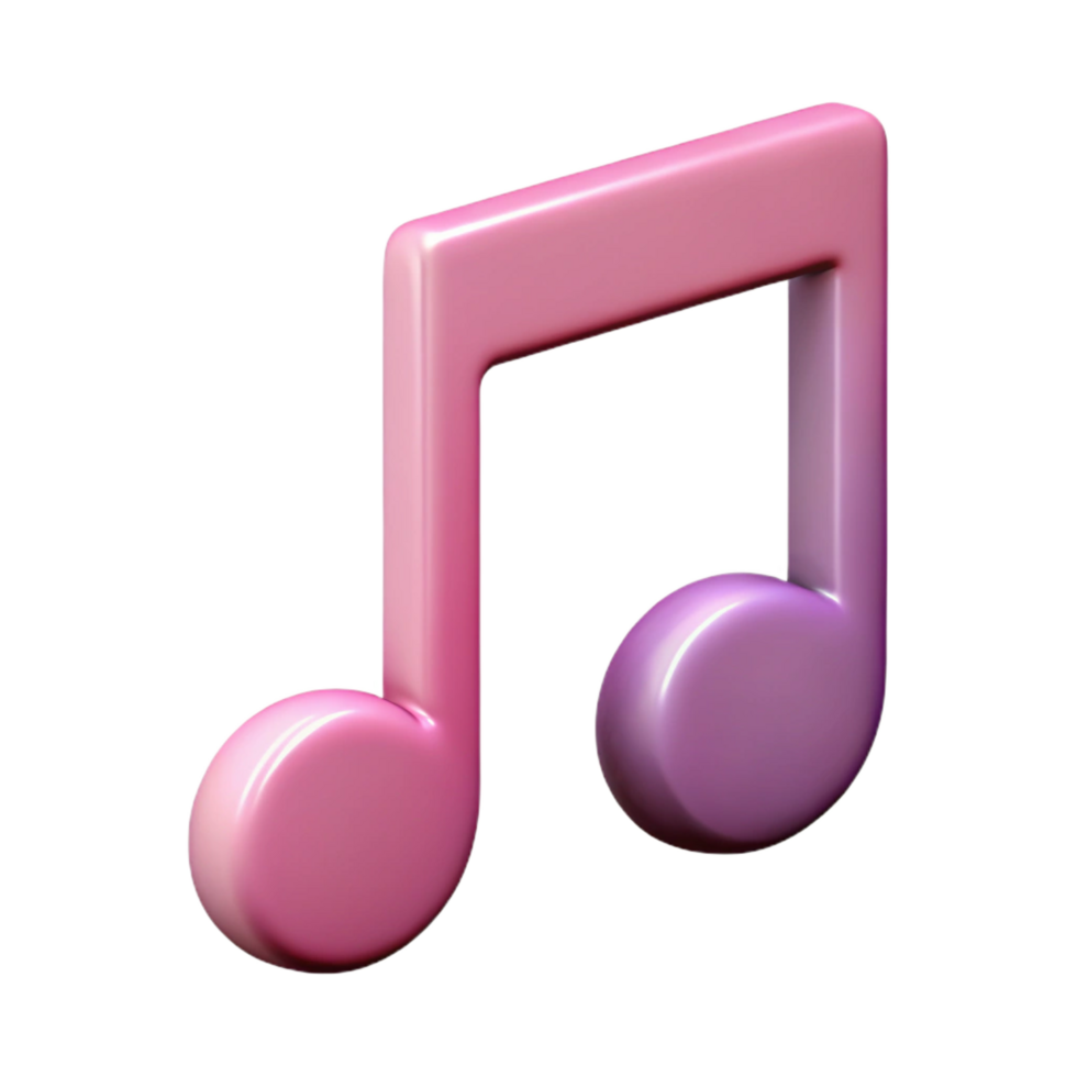 stunning tranquil traditional Single-weight stroke outline of a music note. Flat color, scalable, clean lines with Scalable Design. top-tier png