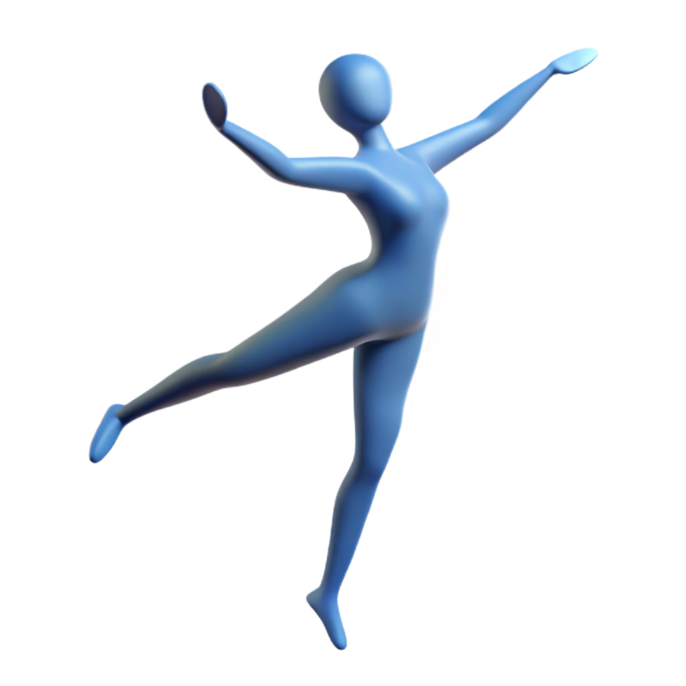 harmonious spectacular Clean lines define a dancer's silhouette. Flat color, minimal design, with Scalable Design. top-tier png