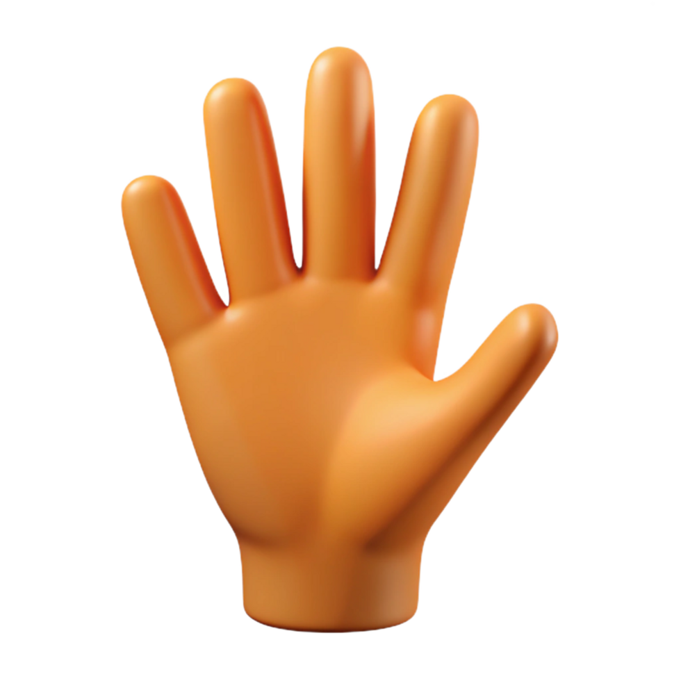 radiante icônico limpar \ limpo linhas definir uma mão silhueta. plano cor, mínimo projeto, com escalável Projeto. png