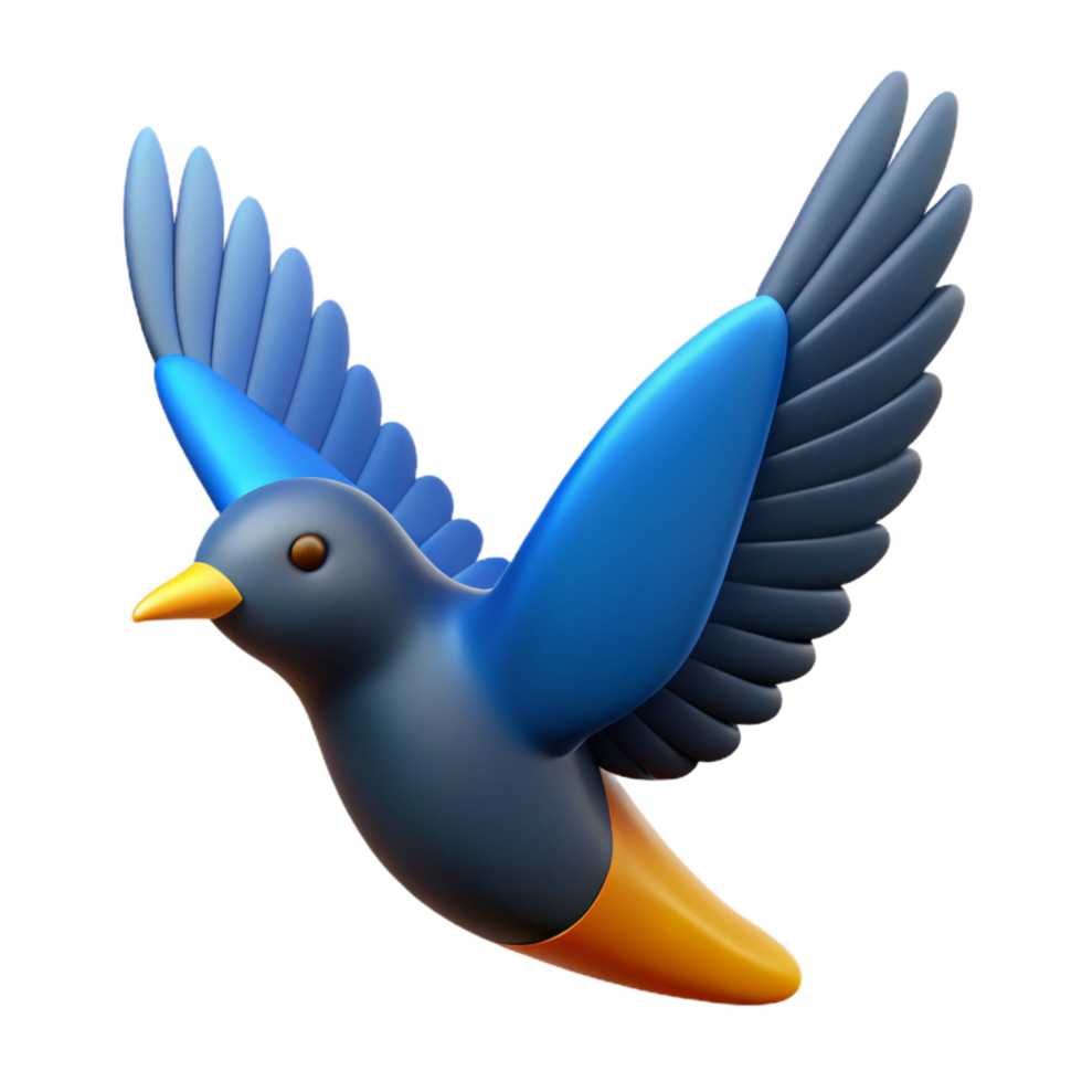 inspired bohemian Crisp edges on a flying bird silhouette. Flat color, scalable design, minimal details with Scalable Design. studio quality png