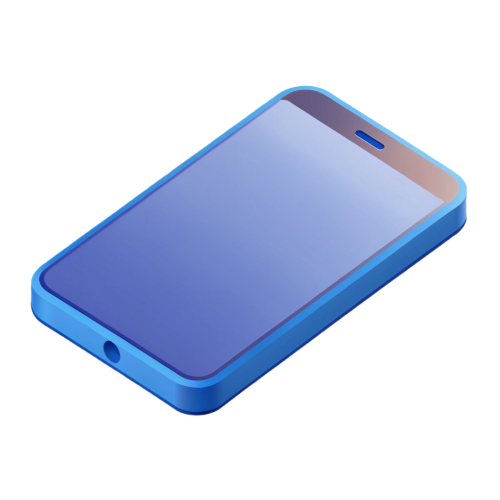 romantic wonderful Isometric smartphone with flat color. Clean lines, minimal design with Scalable Design. top-tier png