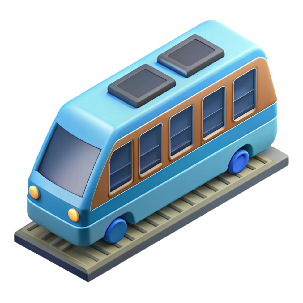 captivating mysterious artistic Isometric train with flat color. Clean lines, single-weight stroke with Scalable Design. 8K png