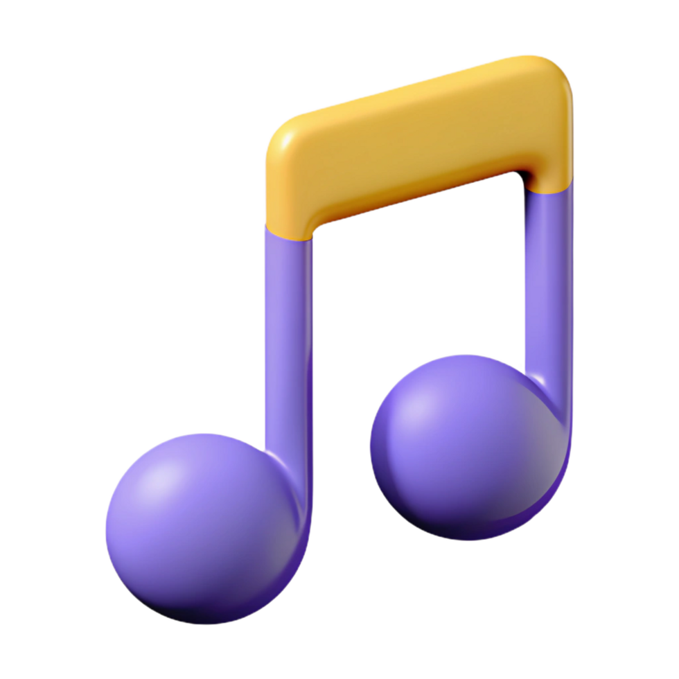 notable coastal Line art of a musical note. Single-weight stroke, flat color, clean lines with Scalable Design. luxury png