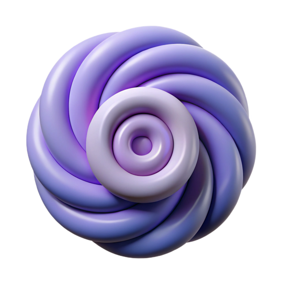 impressive reflective coastal Stylized symmetrical flower with rounded petals. Crisp edges, single-weight stroke with Scalable Design. studio quality png