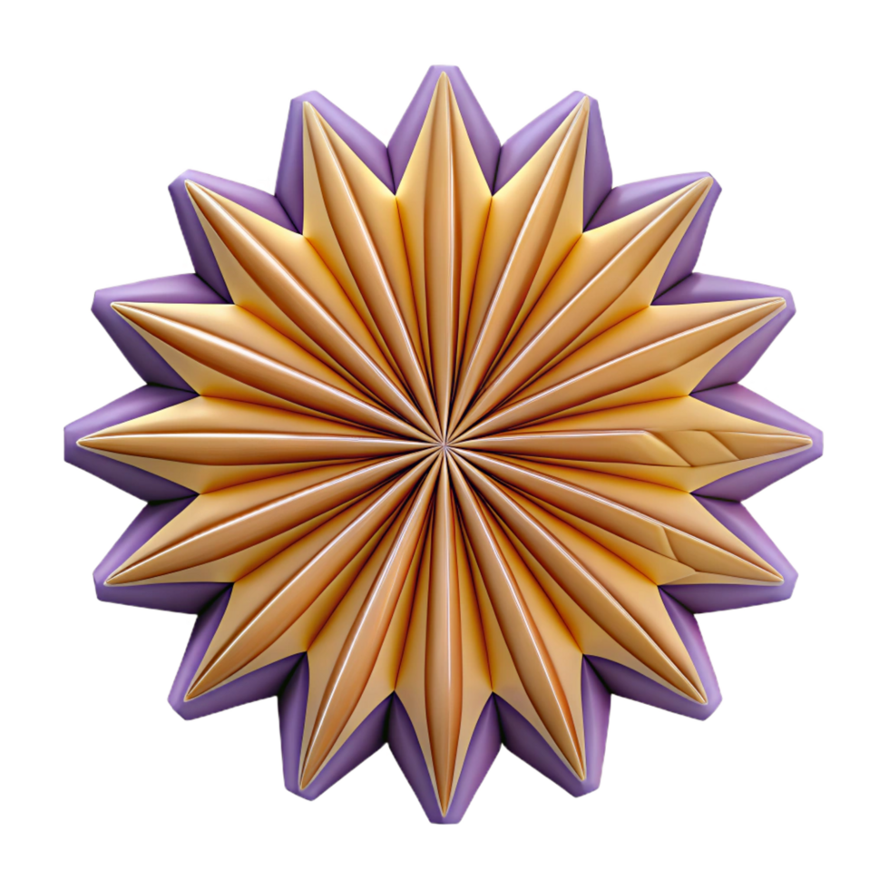 hypnotic iconic Geometric pattern of radiating lines. Flat color, with Scalable Design. png