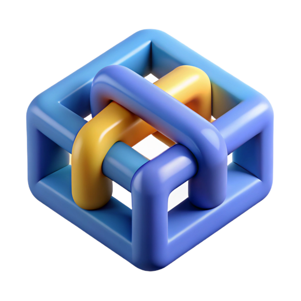 dazzling surreal Stylized tree icon with a circular crown. Crisp edges, flat color with Scalable Design. ultra HD png