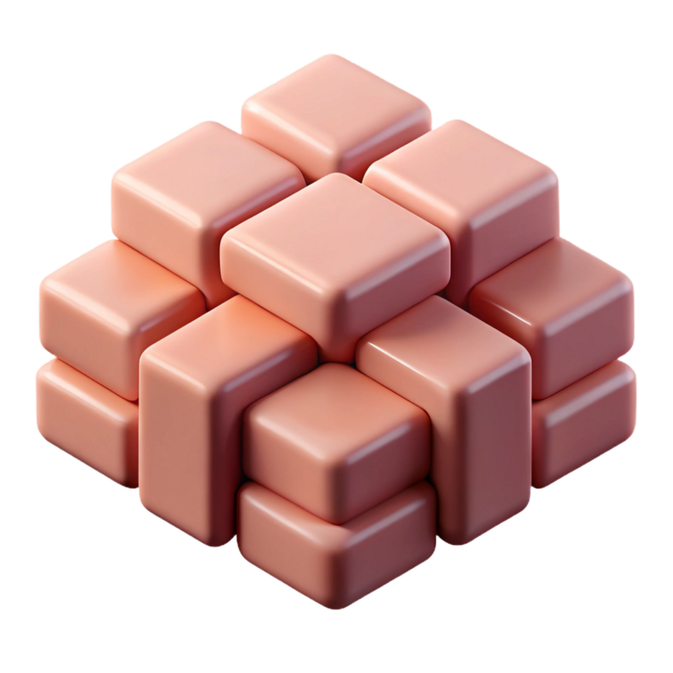 timeless modern Geometric pattern of interlocking diamonds. Minimal design, flat color with Scalable Design. crisp png