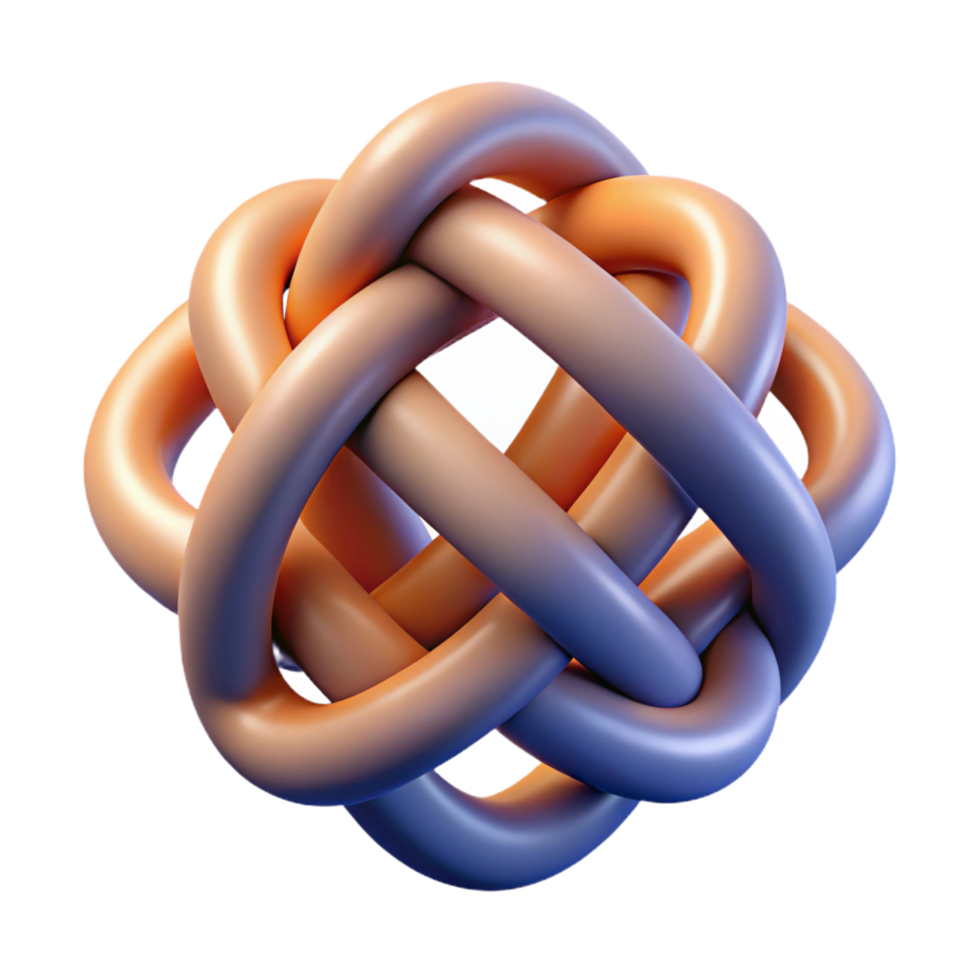 acclaimed vintage Interwoven lines, crisp edges, single-weight stroke, minimal design with Scalable Design. expertly shot png
