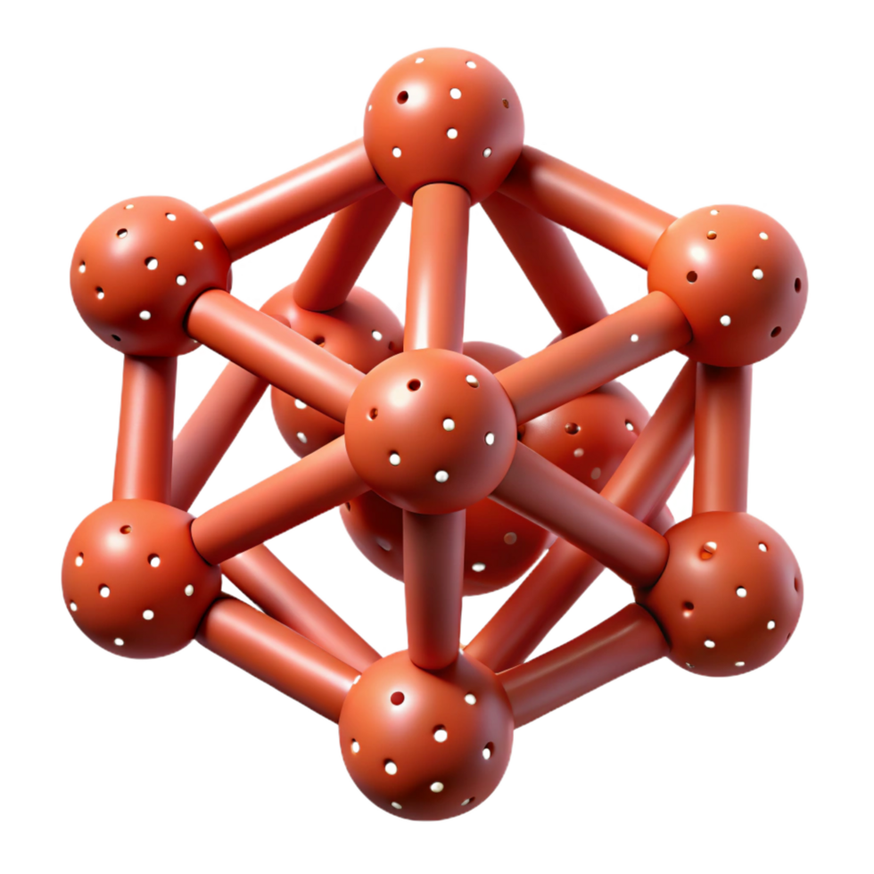 majestic creative Scalable, abstract shape formed by connected dots. Single-weight stroke with Scalable Design. museum quality png