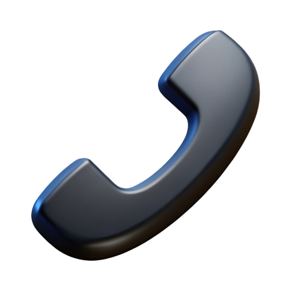 sumptuous rare Crisp edges define a simple phone icon, flat black fill, with Scalable Design. png