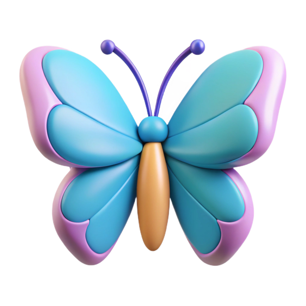 serene notable Symmetrical monoline butterfly with scalable design and flat color with Scalable Design. png