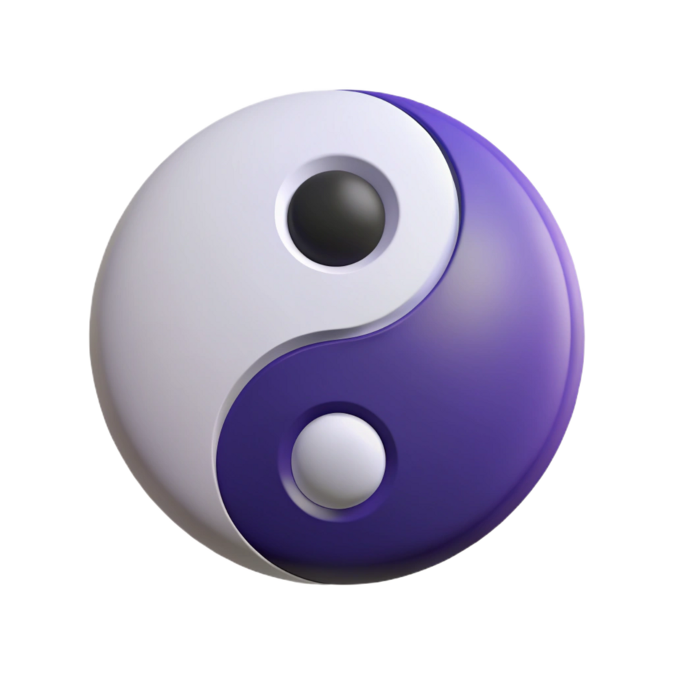 spectacular mid-century Symmetrical silhouette of a yin-yang symbol. Crisp edges, flat color with Scalable Design. original png