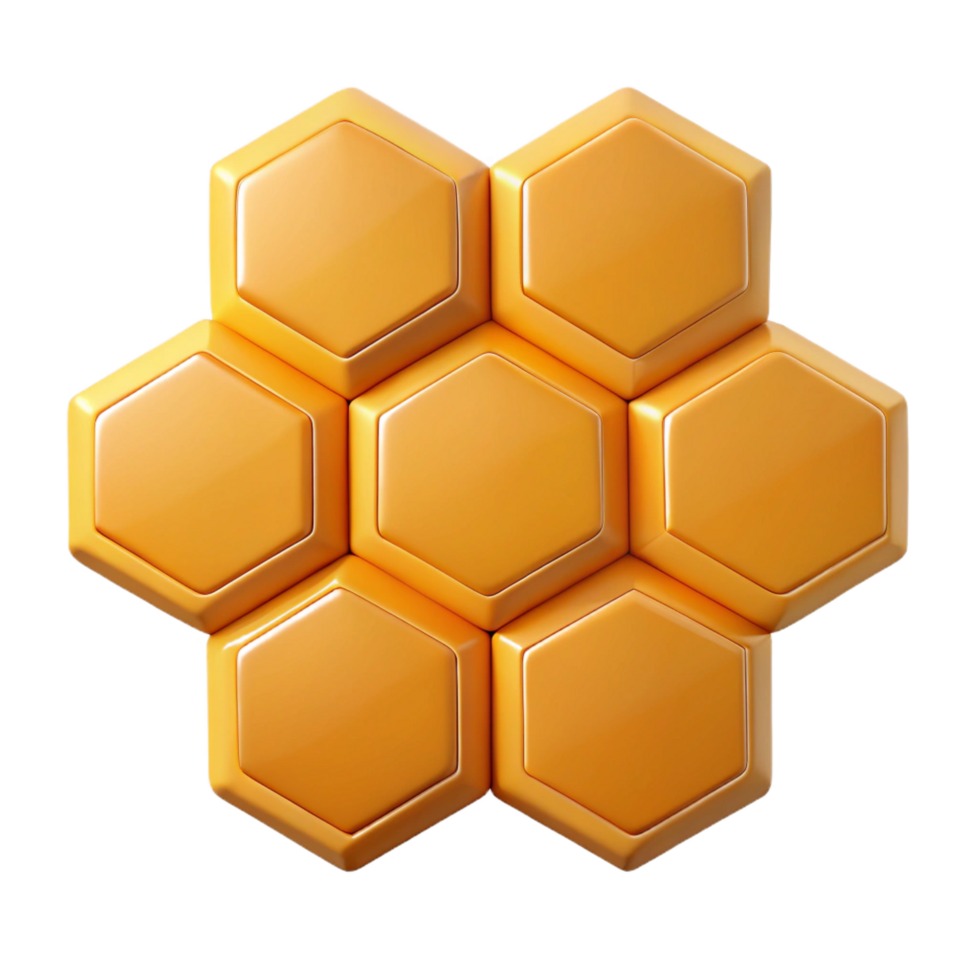 energetic breathtaking Scalable honeycomb pattern, flat color, crisp edges, symmetrical with Scalable Design. exclusive png