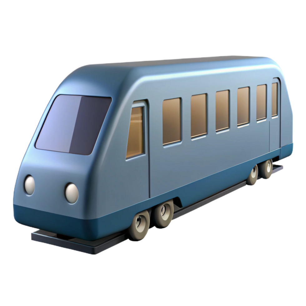 memorable mid-century Scalable silhouette of a train. Crisp edges, minimal with Scalable Design. professional png