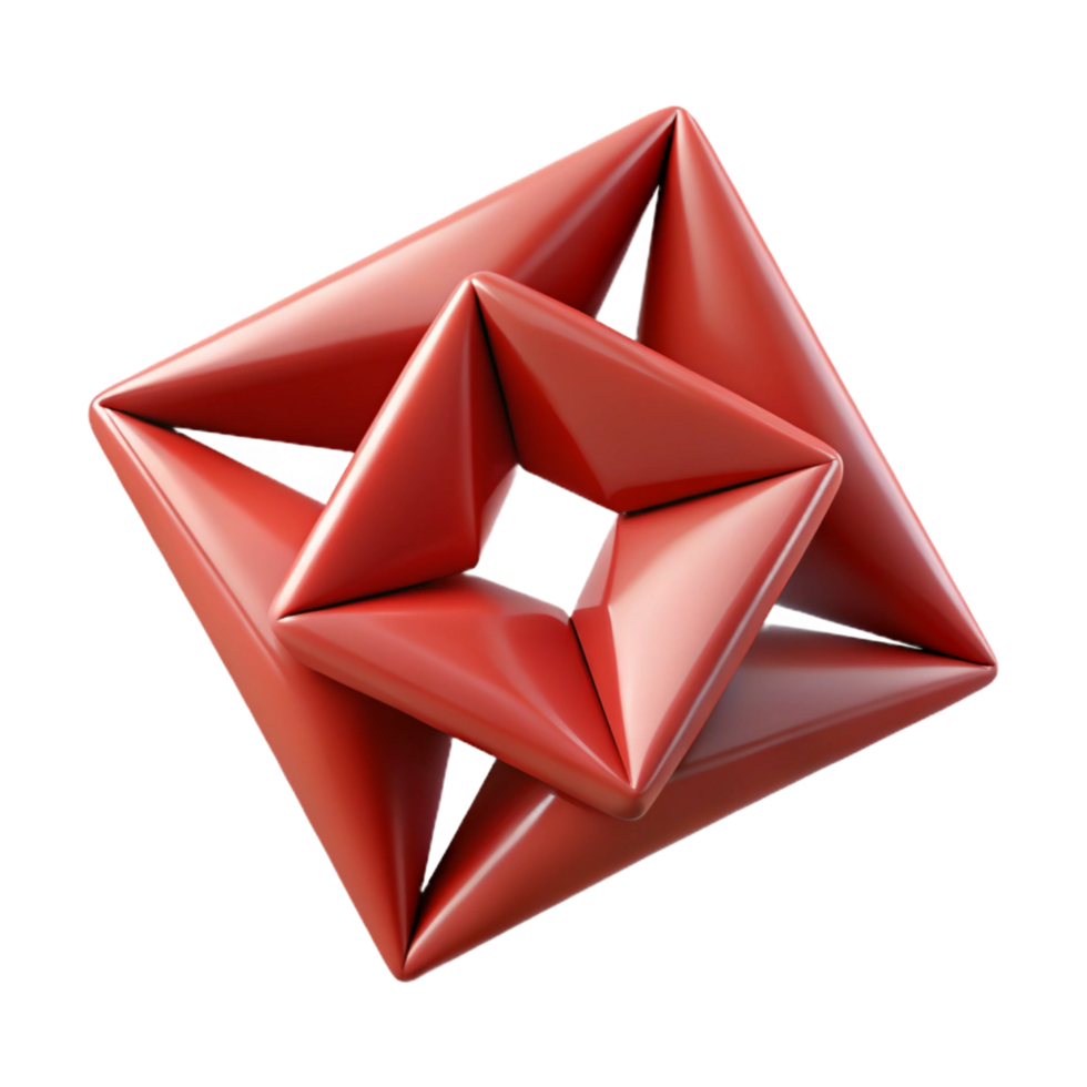 whimsical captivating Rotating triangles, crisp edges, scalable, single-weight stroke with Scalable Design. genuine png