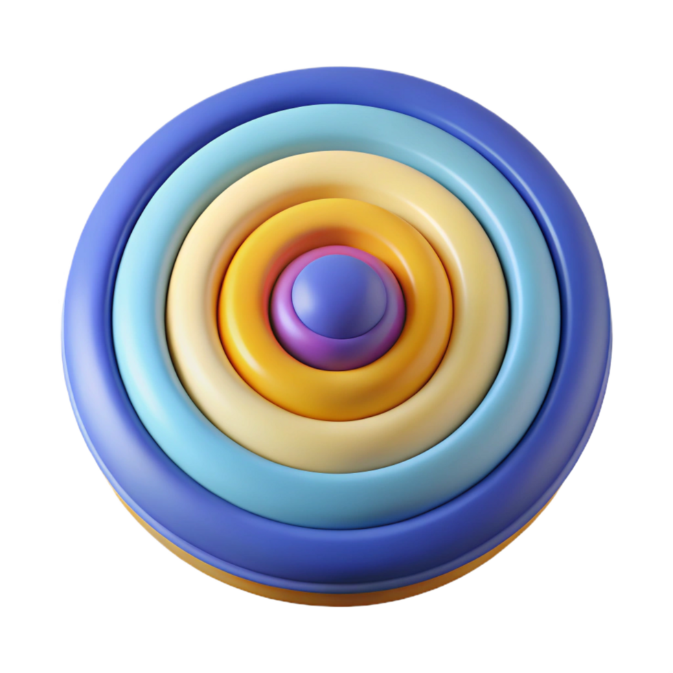 rare urban Concentric circles, flat color, symmetrical, geometric with Scalable Design. 4K png
