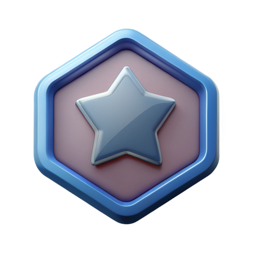 enchanting reflective surreal Intertwined pentagons, single-weight stroke, minimal, geometric with Scalable Design. impeccable png