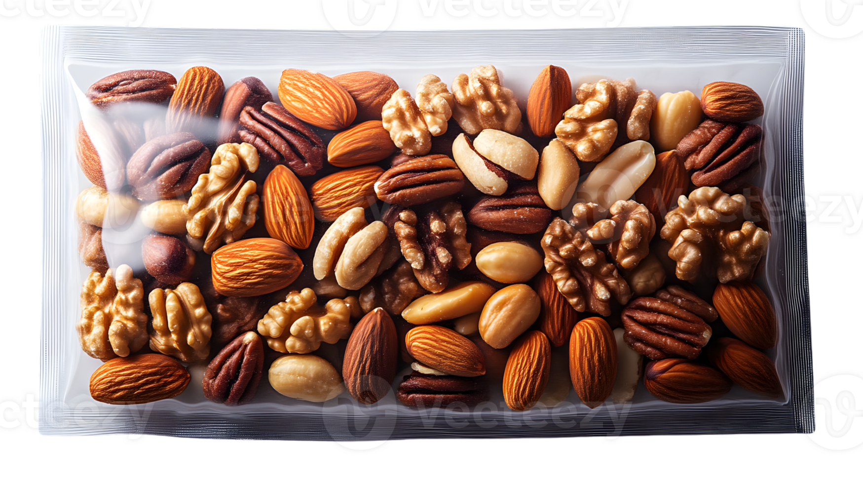 A Mix of Nuts in a Sealed Package HighResolution Food Photography for Packaging or Website png