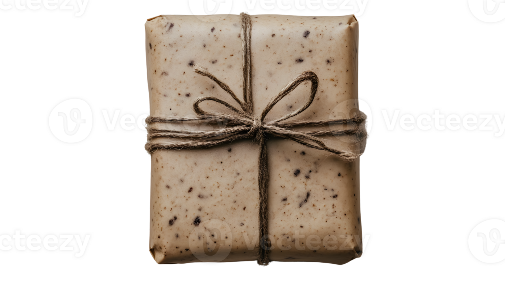 Handcrafted Soap Bar Wrapped in Natural Twine EcoFriendly Packaging Sustainable Product Phot png