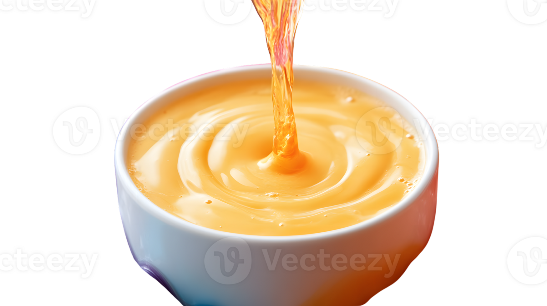 Pouring Liquid into a Bowl A Dynamic Display of Golden Fluid in Motion png
