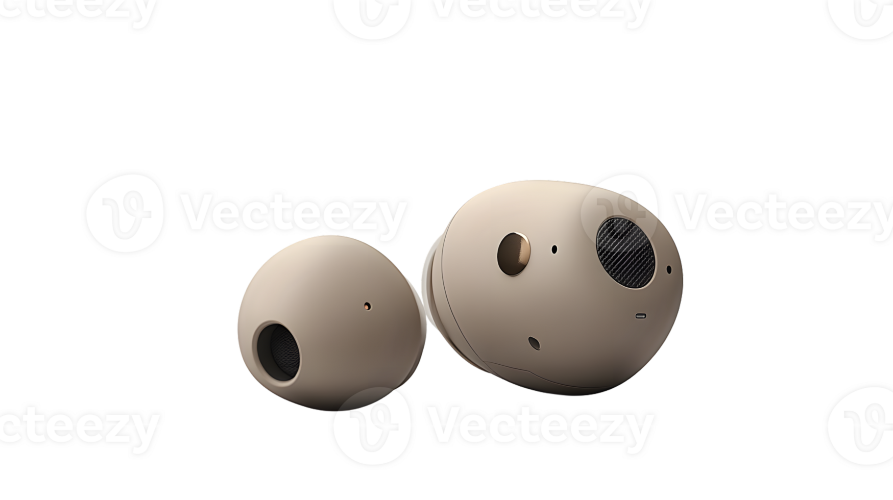 Wireless Earbuds with Charging Case Modern Design for Audio Enthusiasts png
