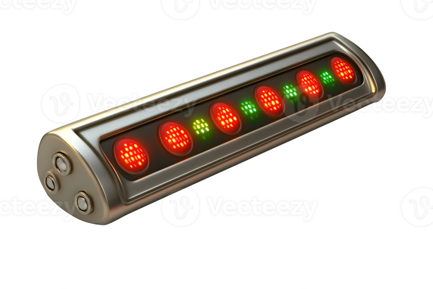 LED Indicator Panel with Red and Green Lights for Industrial Use png